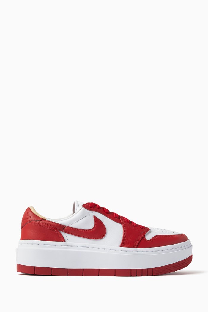 

Air Jordan 1 Elevate Low-top Sneakers in Leather, Red