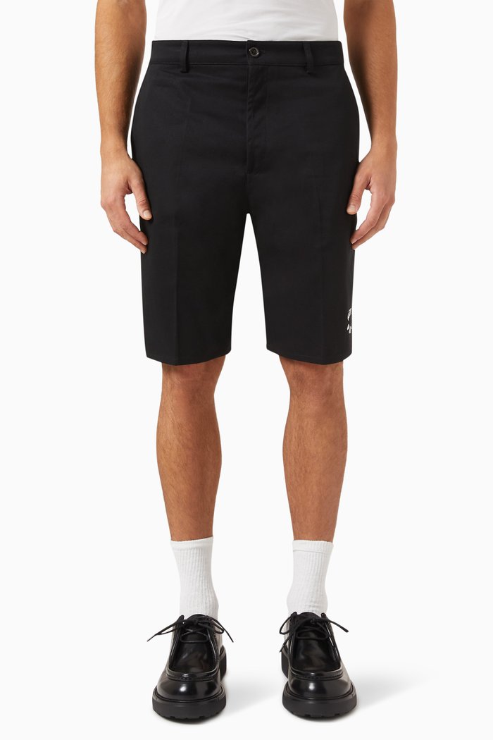 

Paris Chino Shorts in Cotton, Black