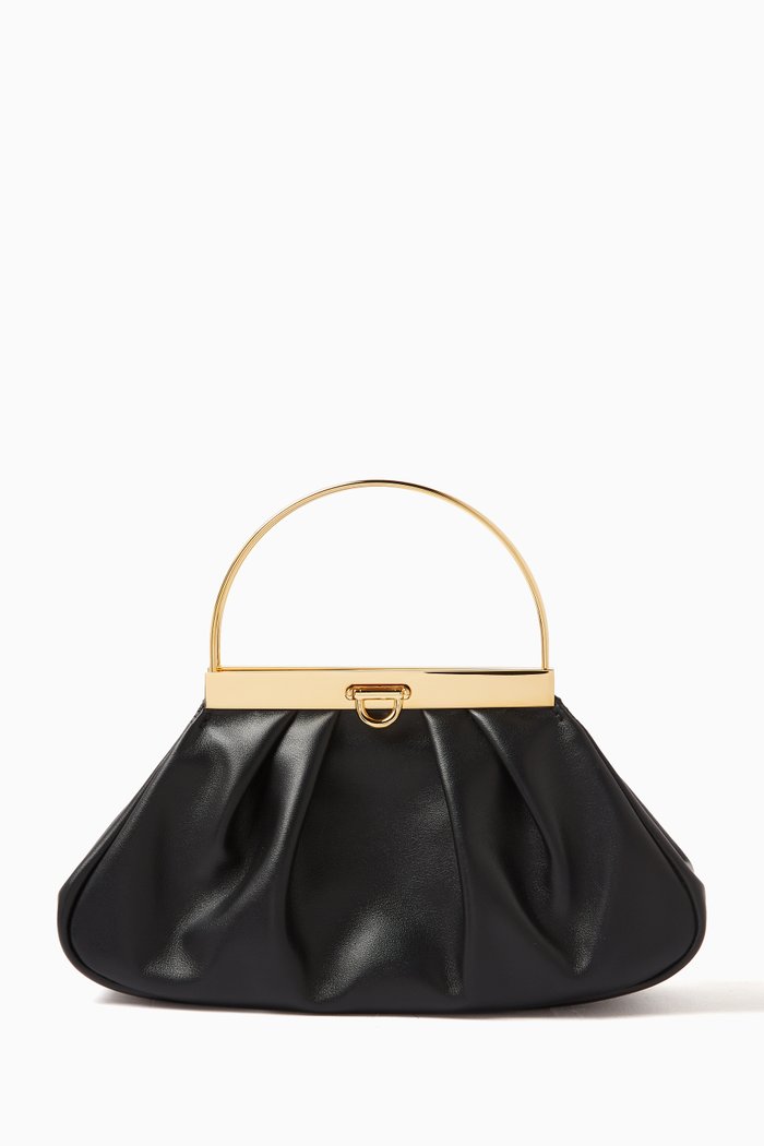 

Mira Top-handle Bag in Nappa, Black