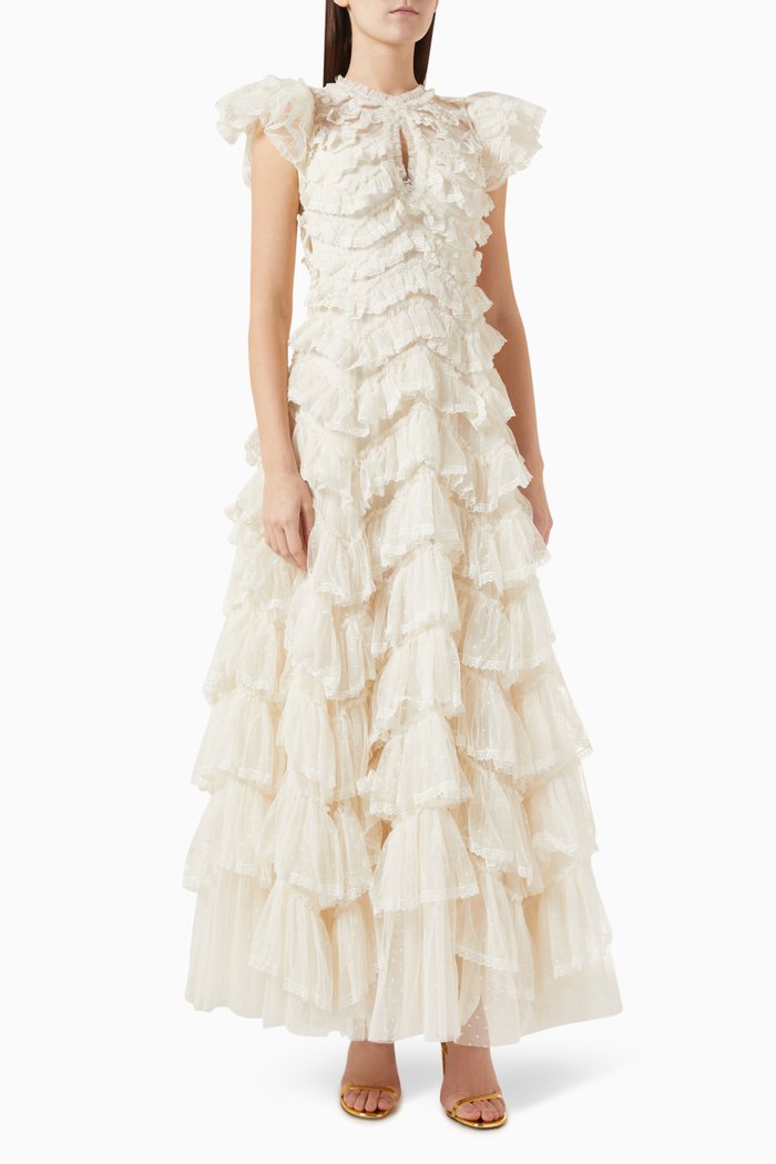 

Libby Lace Gown, Neutral