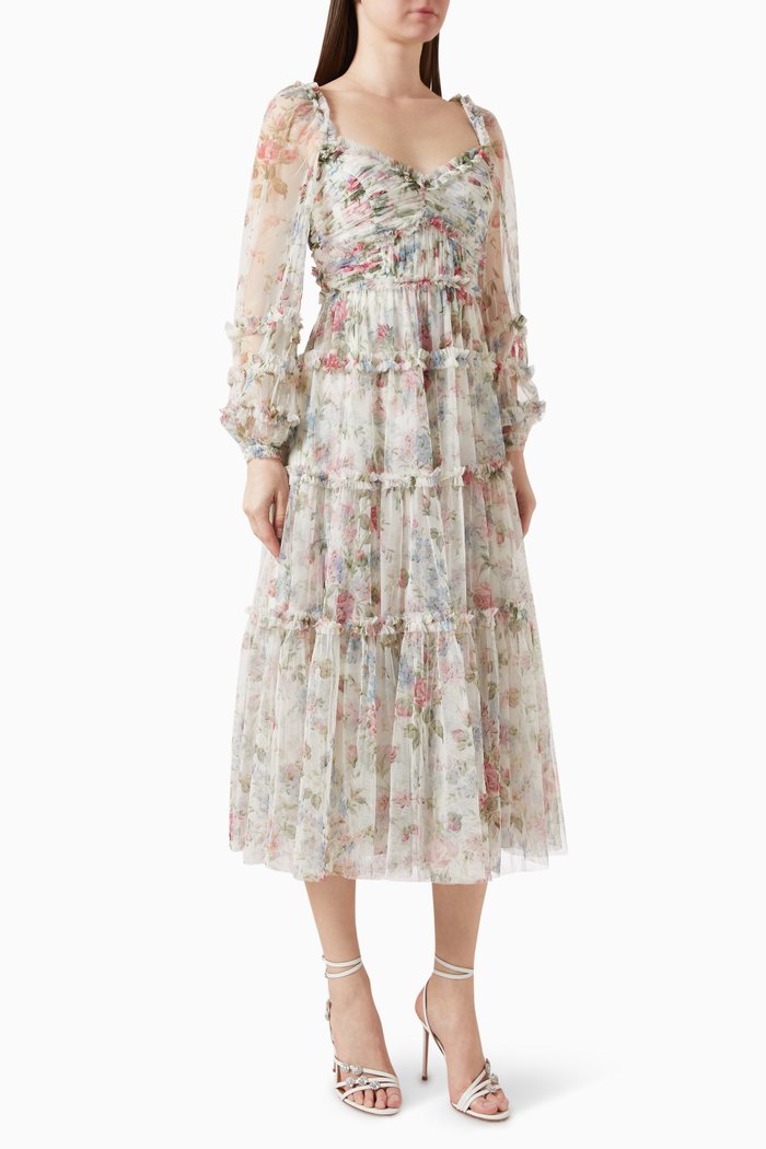 

Floral Fantasy Ballerina Dress, Multicolour