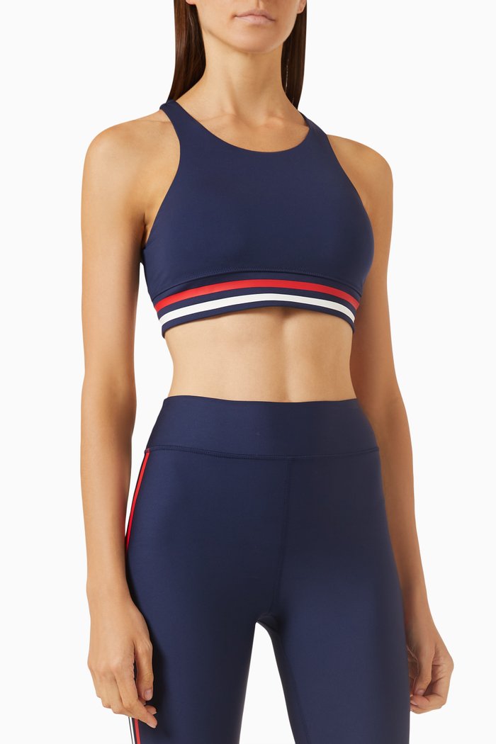 

Playback Racquel Bra in Eco-tech Fabric, Blue