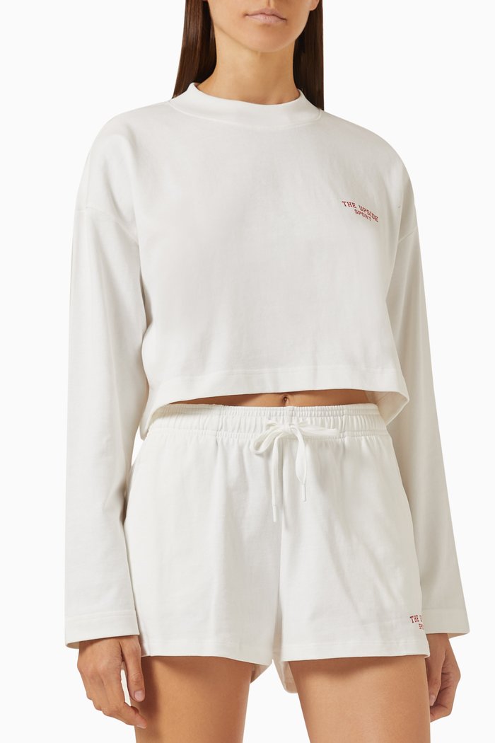 

Courtsport Sabine Top in Organic Cotton, White