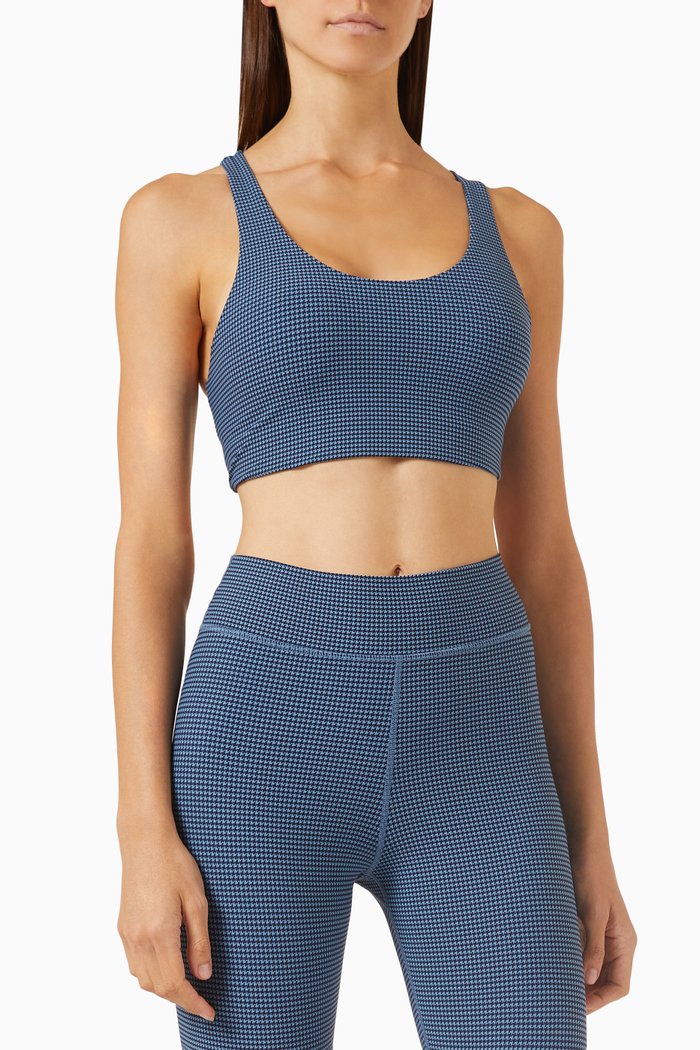

Petite Check Jade Bra in Recycled Fabric, Multicolour