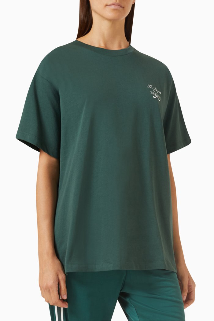 

The Club Sam T-shirt in Organic Cotton, Green