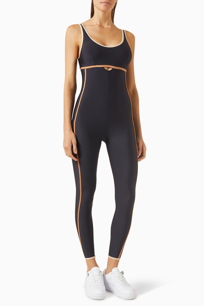 

Northstar Rhiannon Catsuit in Recycled Nylon, Black
