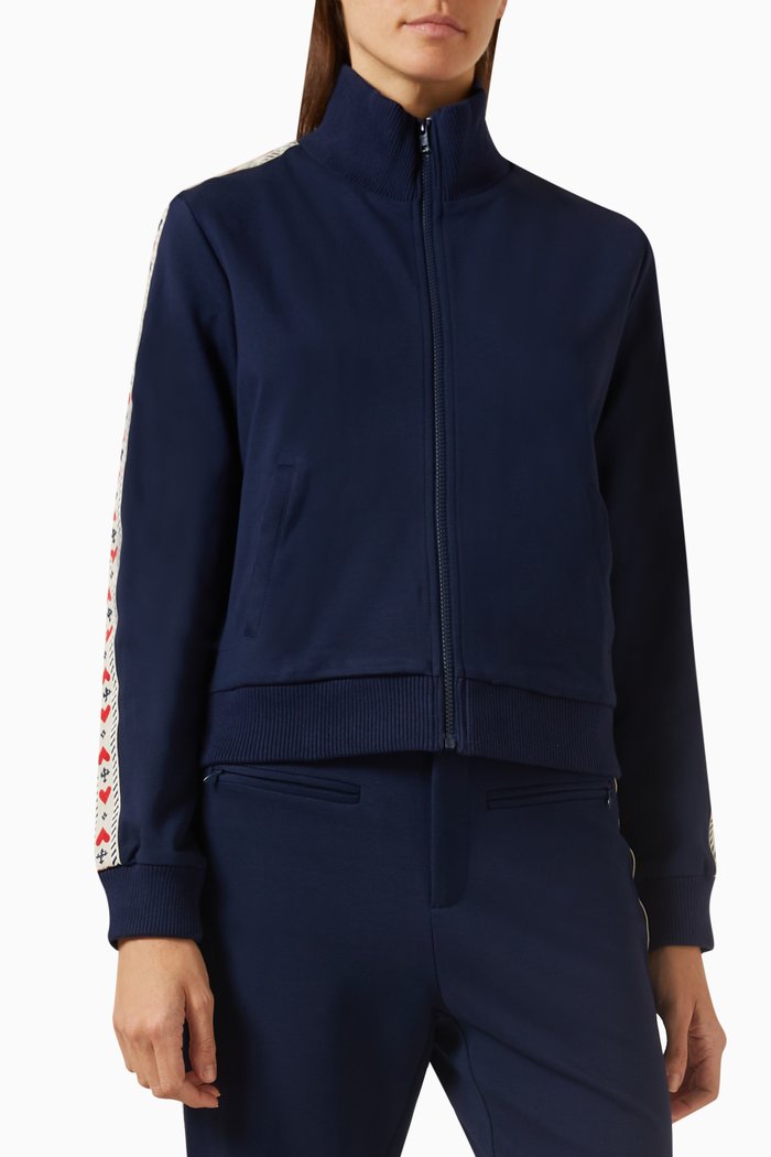 

Meribel Margot Jacket in Ponte, Blue
