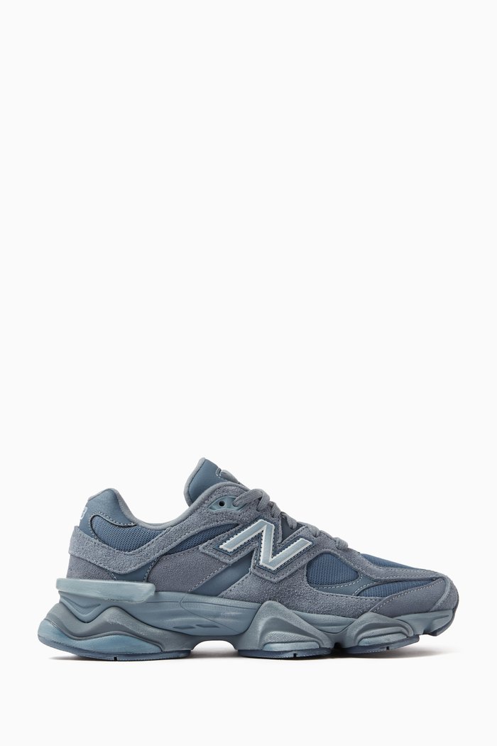 

9060 Sneakers in Mesh & Suede Leather, Blue