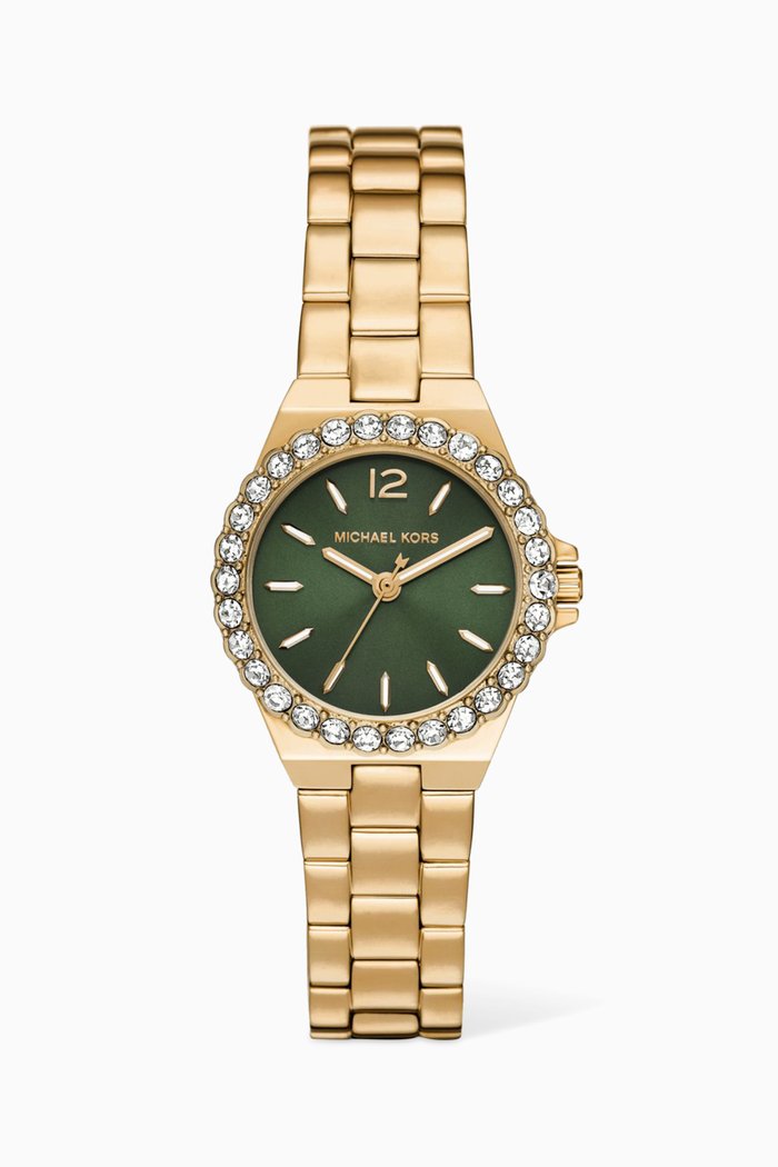

Lennox Pavé Quartz Watch, 30mm, Gold