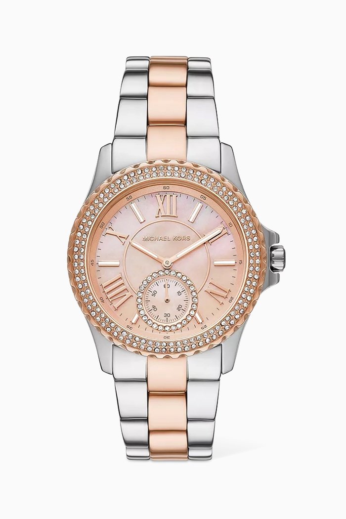 

Everest Pavé Quartz Watch, 40mm, Multicolour