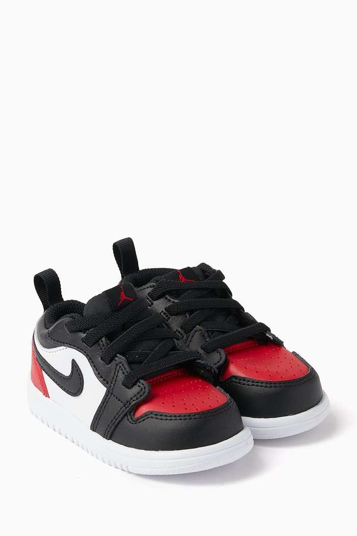 

Air Jordan 1 Low Alternate Sneakers in Leather, Multicolour