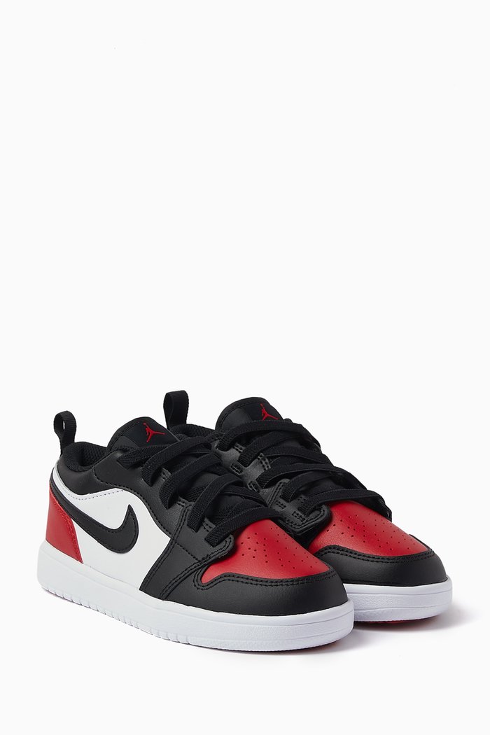 

Air Jordan 1 Low Alternate Sneakers in Leather, Multicolour