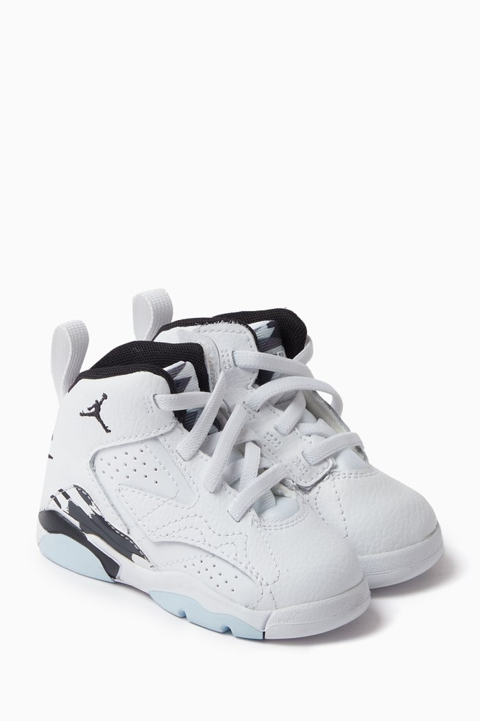 

Kids Jumpman MVP Sneakers in Leather, White