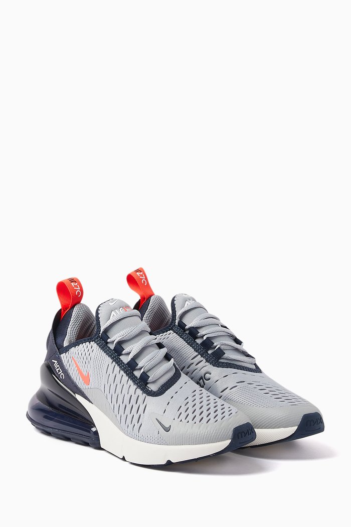 

Air Max 270 Sneakers in Woven Fabric, Multicolour