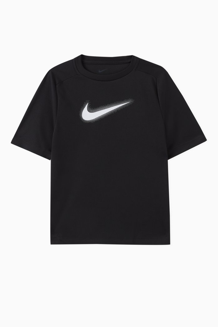 

Dri-FIT Graphic Logo Print T-shirt, Black