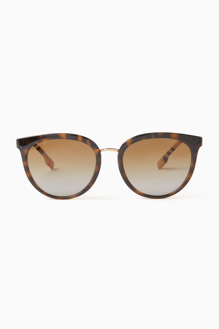 

Willow Cat-eye Sunglasses, Brown
