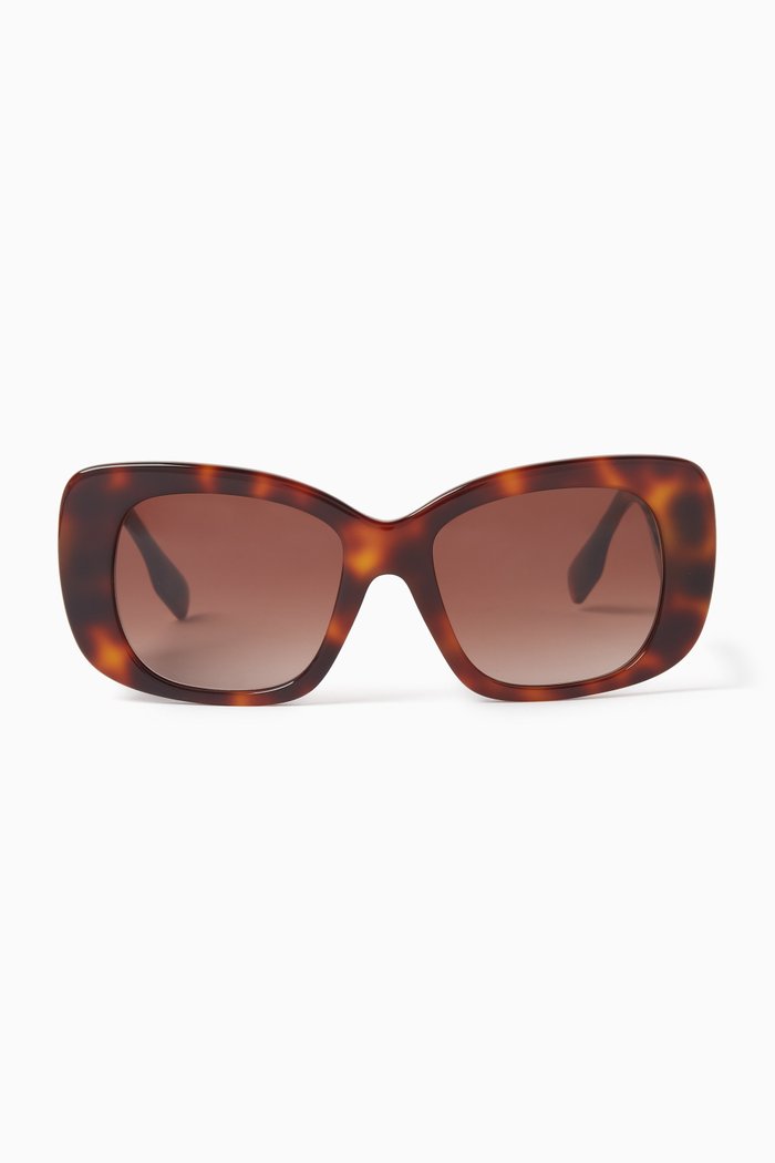 

Square Sunglasses in Acetate, Brown