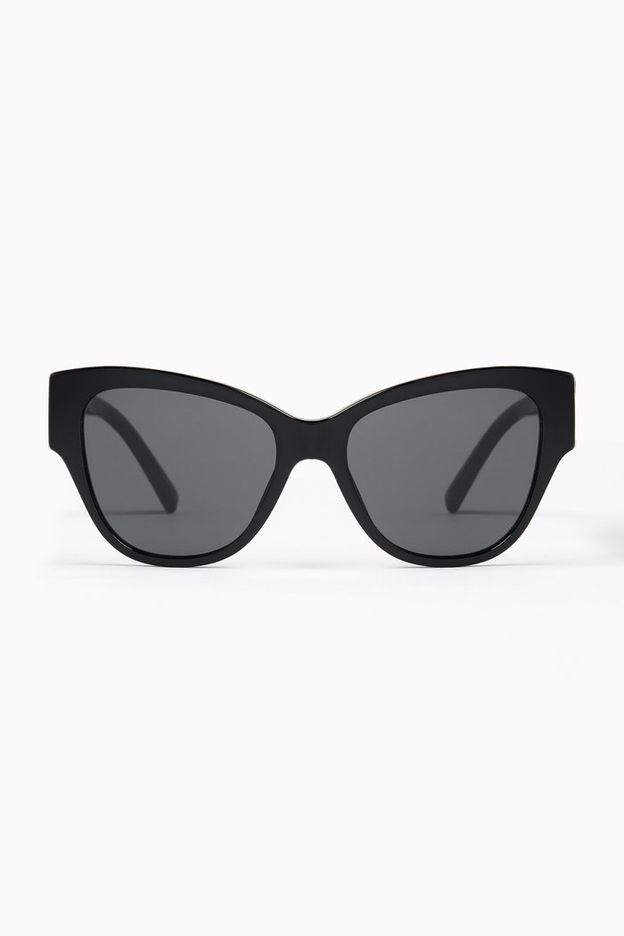 

Butterfly Sunglasses in Acetate, Black