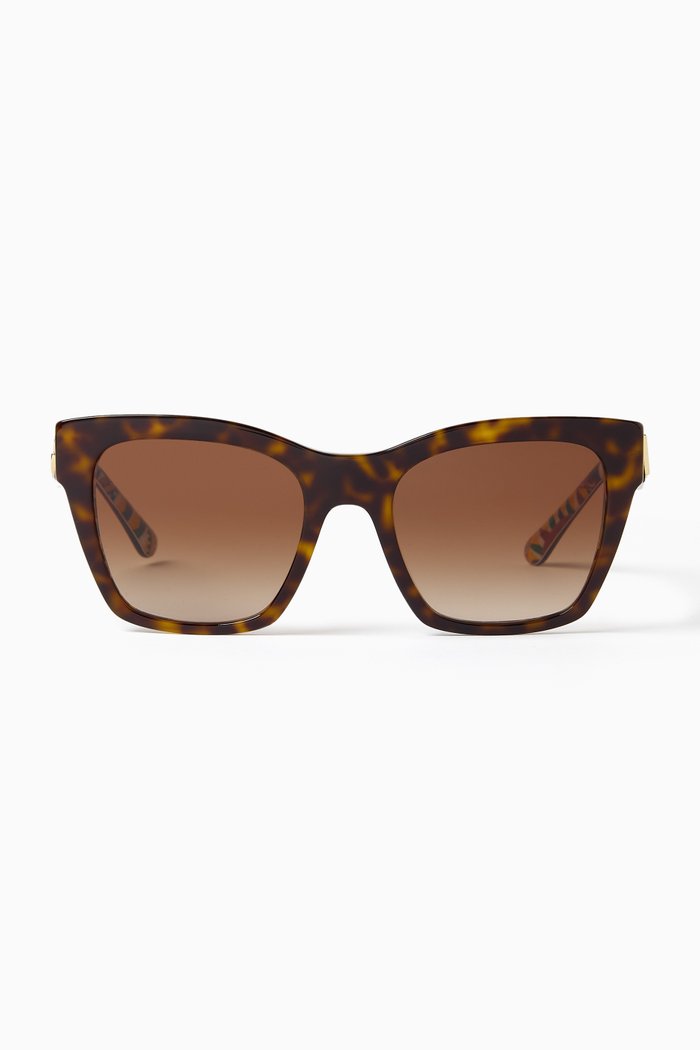 

Square Sunglasses in Acetate, Brown