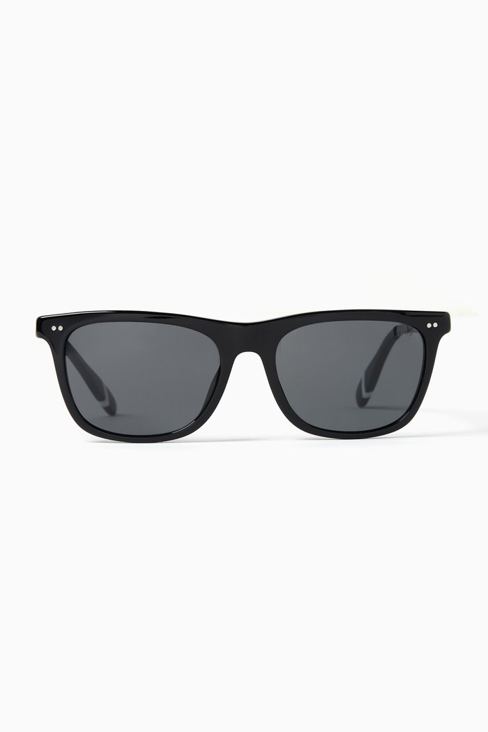 

Square Sunglasses in Acetate, Black