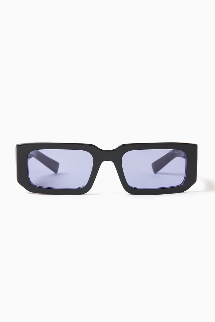 

PR 06YS Symbole Sunglasses in Acetate, Black