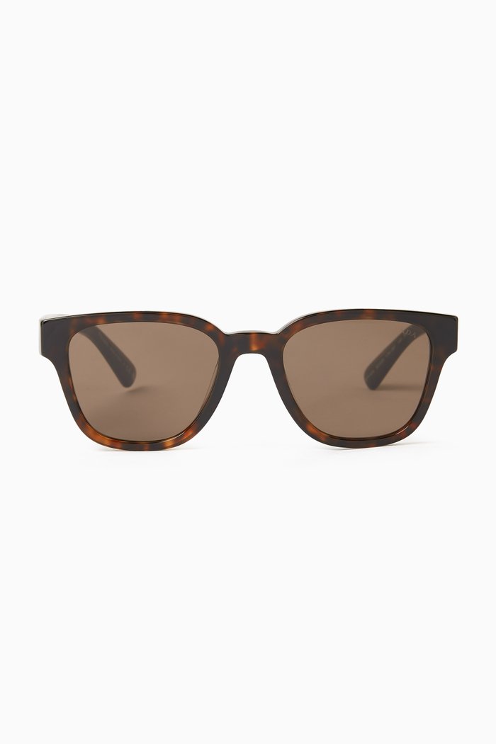 

Pillow Havana Sunglasses in Acetate, Brown