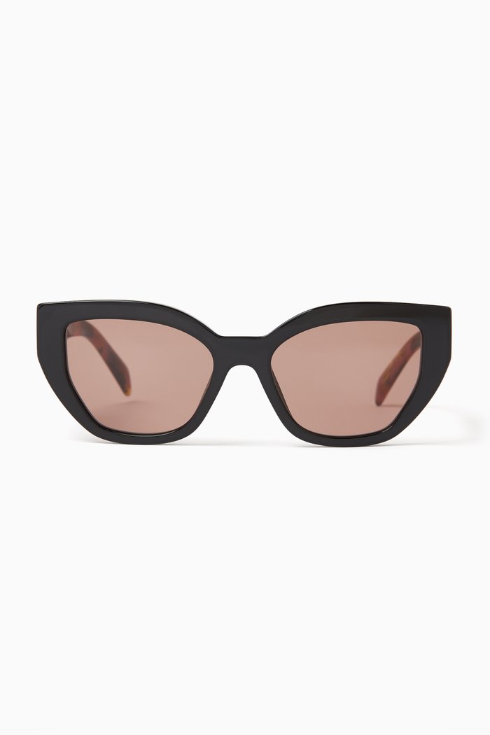 

Butterfly Sunglasses in Acetate, Brown