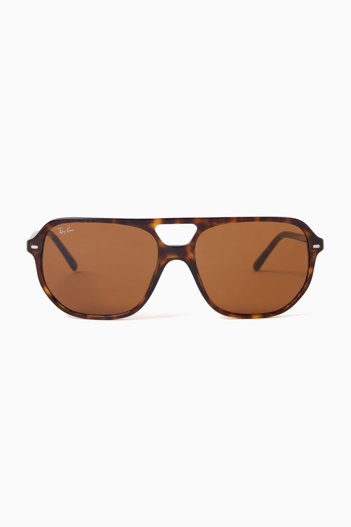 

Bill One Sunglasses in Acetate, Brown