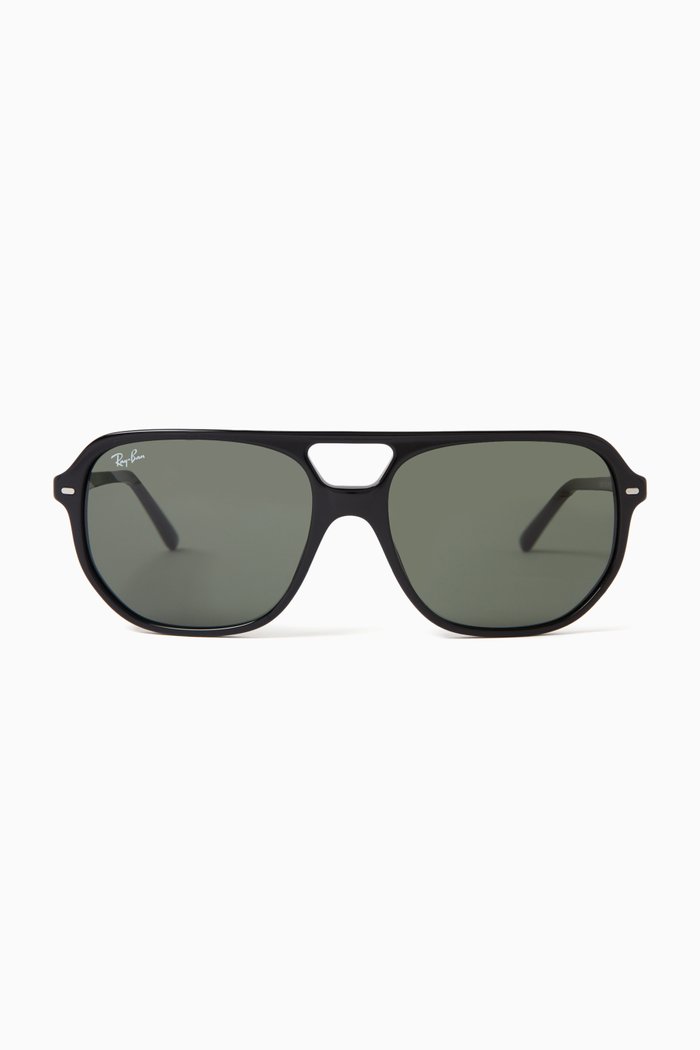 

Bill One Sunglasses in Acetate, Black