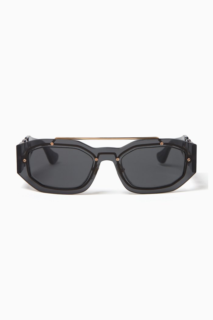 

Medusa Sunglasses in Acetate, Black