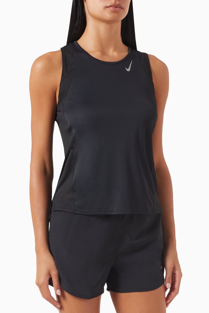 

Dri-FIT Race Running Singlet, Black