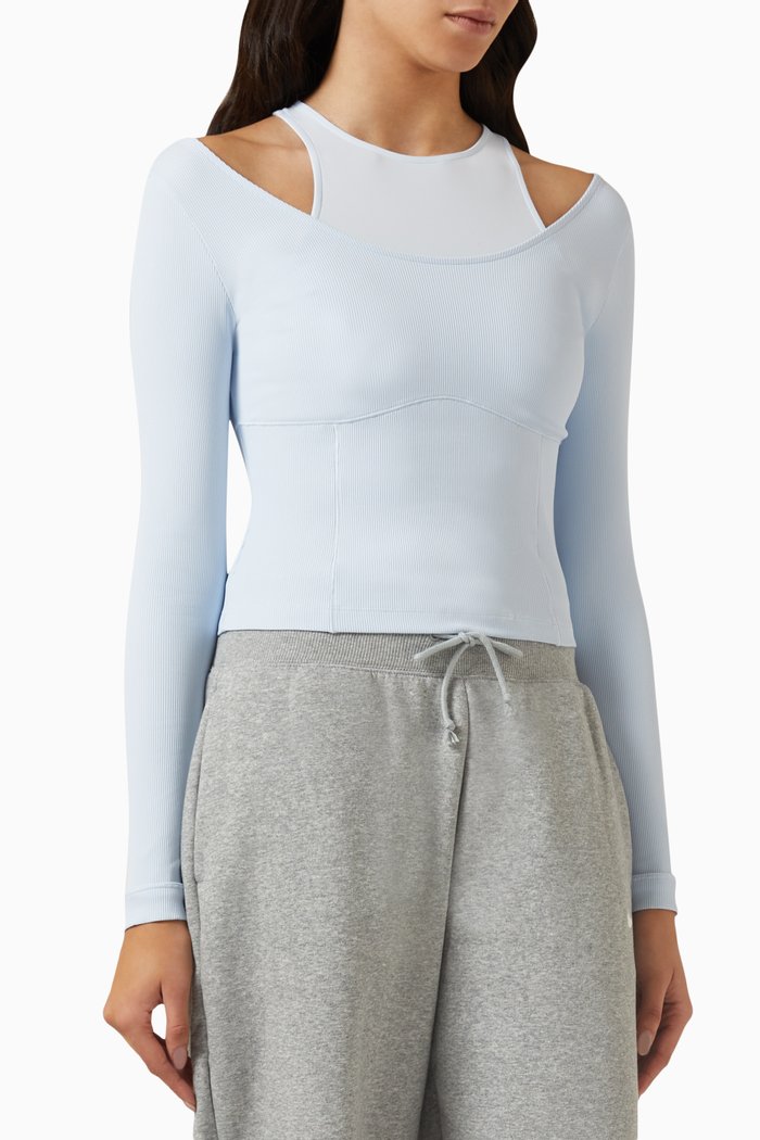 

Dri-FIT Luxe Top, Blue
