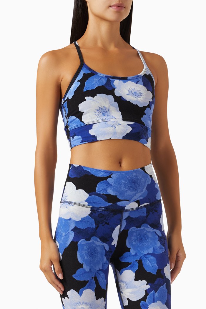 

Mia Floral Bra in Cotton, Multicolour