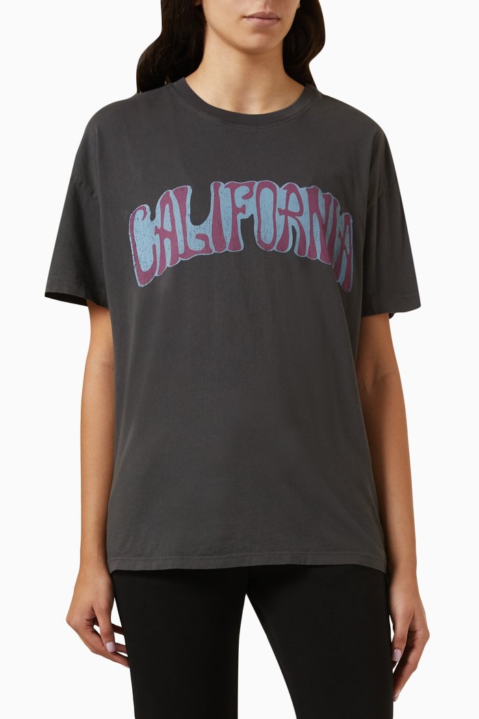 

Signature Logo T-Shirt in Cotton, Black