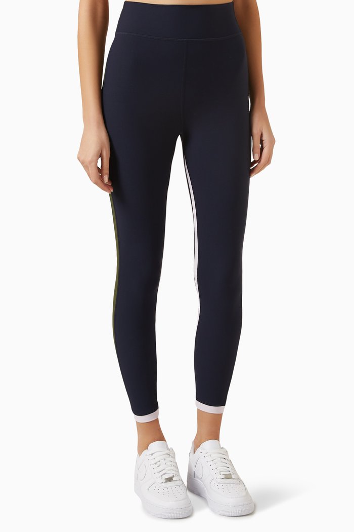 

Karmic 25" Pants in Recycled Nylon, Blue