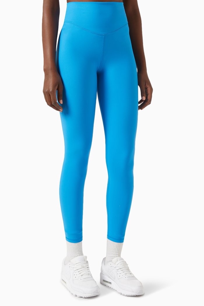

Peached 25" Pants in Recycled Nylon, Blue