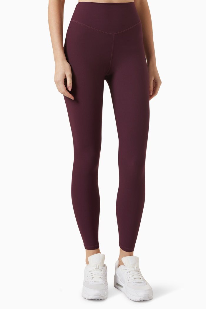 

Peached 25" Pants in Recycled Nylon, Purple