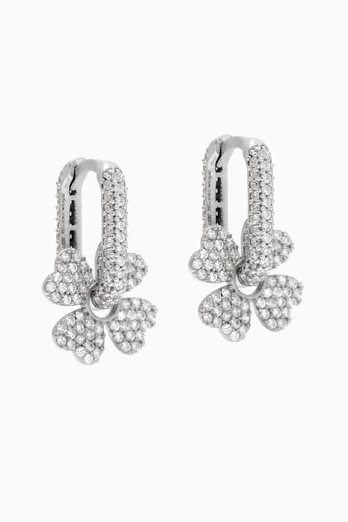 

Heidi Huggie Hoop Earrings in Sterling Silver