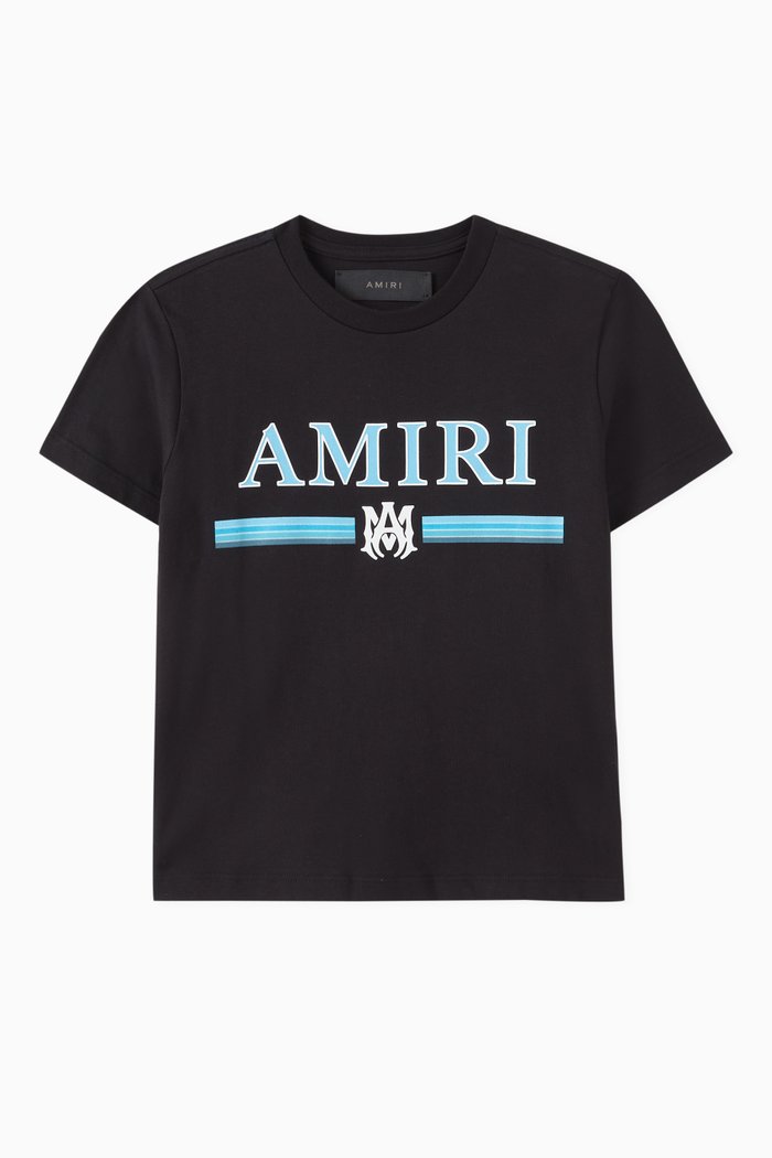 

Logo Print T-shirt in Cotton, Black