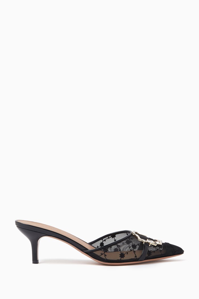 

Exclusive Missy 45 Mules in Mesh, Black