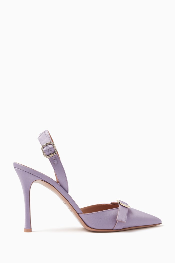 

Coltilde 90 Pumps in Satin, Purple