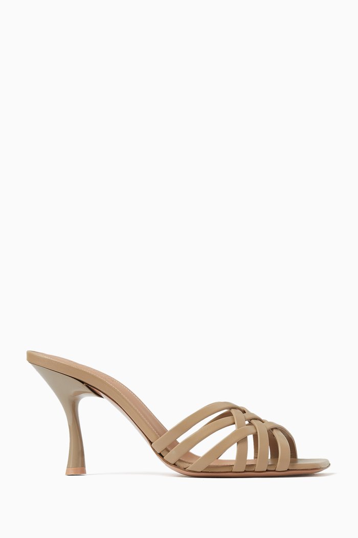 

West 90 Mules in Nappa Leather, Neutral