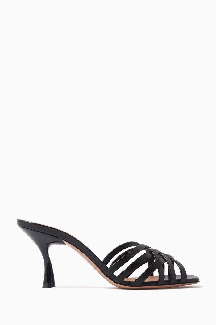 

West 70 Mules in Nappa Leather, Black