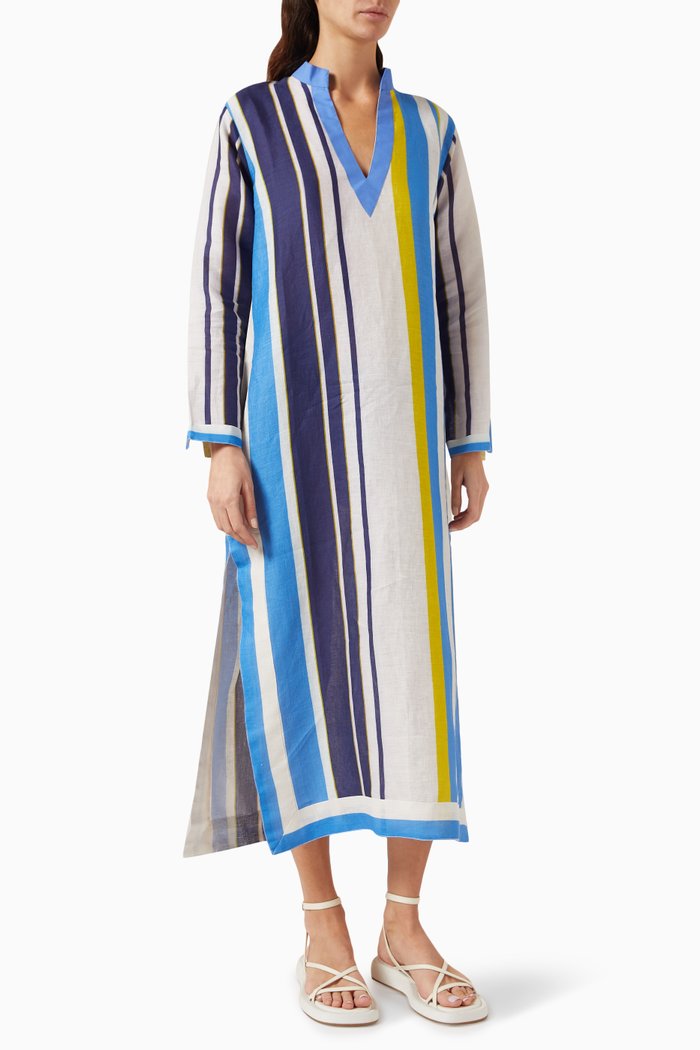 

Tuscan Rainbow Kaftan, Blue
