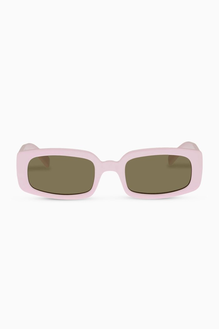 

Dynamite Rectangle Sunglasses, Pink