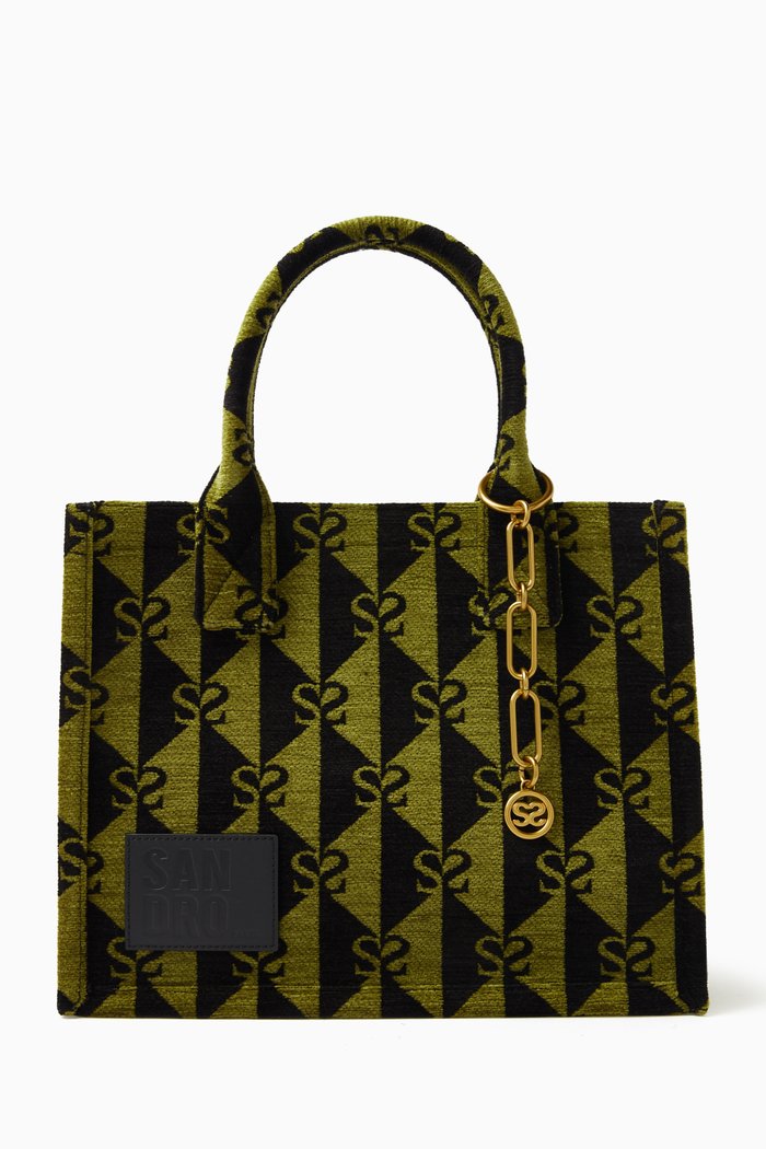 

Medium Kasbah Tote Bag in tweed, Multicolour