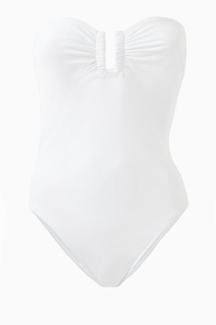 

Cassiopée One-piece Swimsuit, White