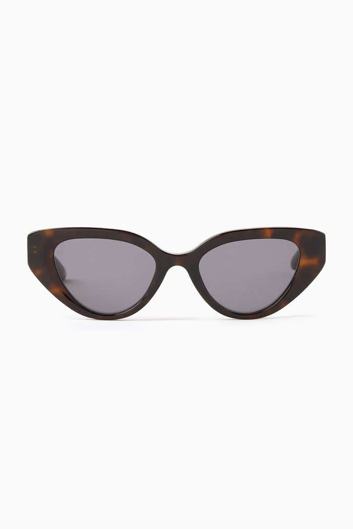 

The Linda Sunglasses in Acetate, Black