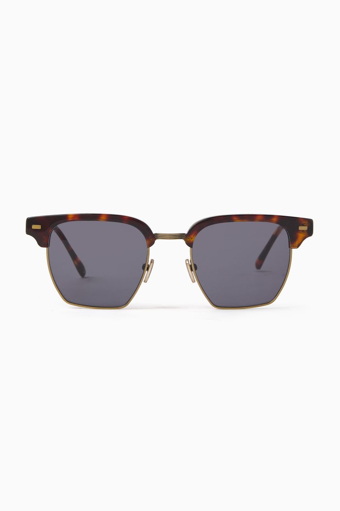 

The Theo Sunglasses in Acetate & Metal, Multicolour