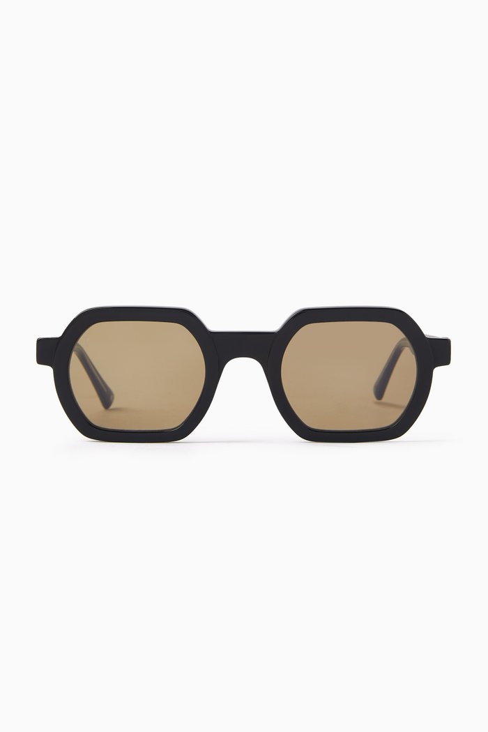 

Darren XL Sunglasses in Acetate, Black